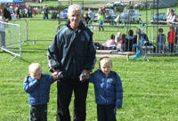 CLICK FOR LARGER IMAGE Brendy Daly with grandsons Moyross