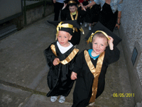 CLICK FOR LARGER IMAGE Graduation Procession 2011